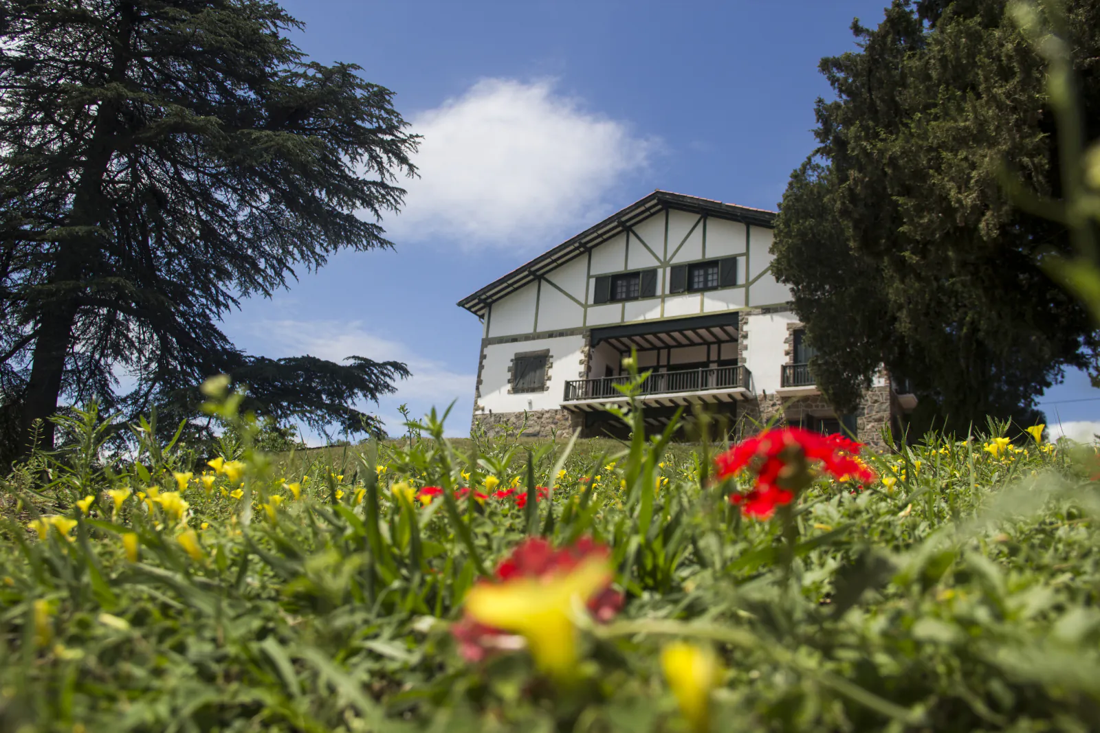 La Casa Grande vista desde el jardín