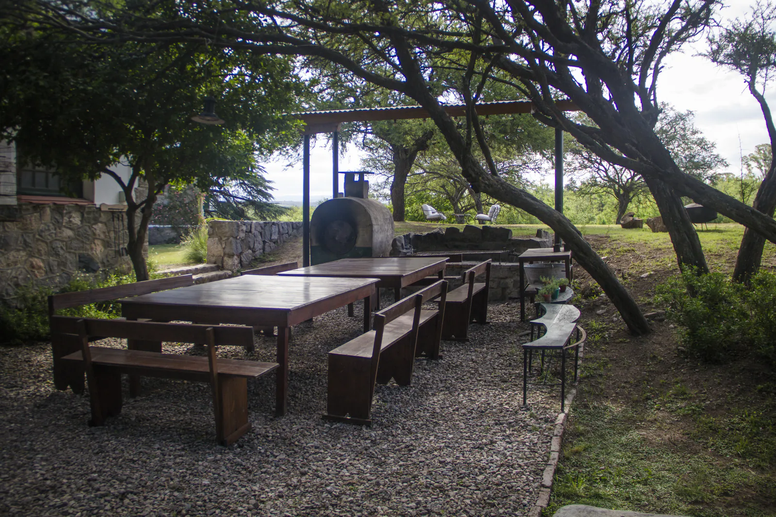 Mesa del quincho