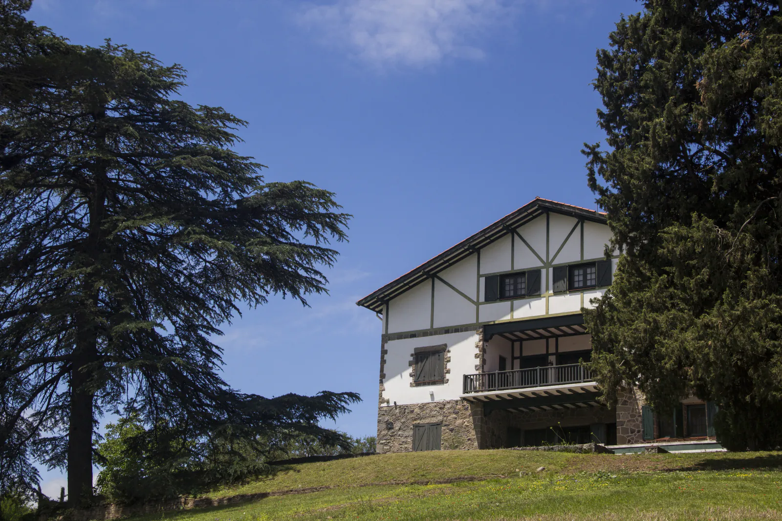 La casa entre los árboles
